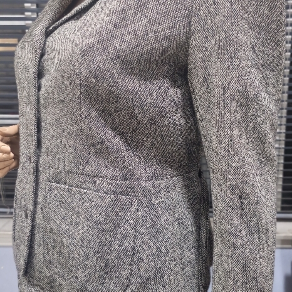 JG Hook 2pc Vintage Skirt Suit Grey - Picture 4 of 9